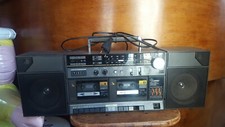 CEDEX SRD 3800 vintage GHETHOBLASTER RADIO DOUBLE CASSETTE 