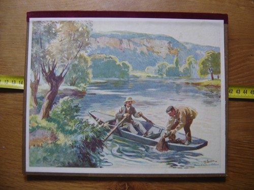 Calendrier buvard porte lettre - buvard,