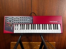 Clavia nord lead 2x synthétiseur de modélisation analogique 20 voix avec sac ...