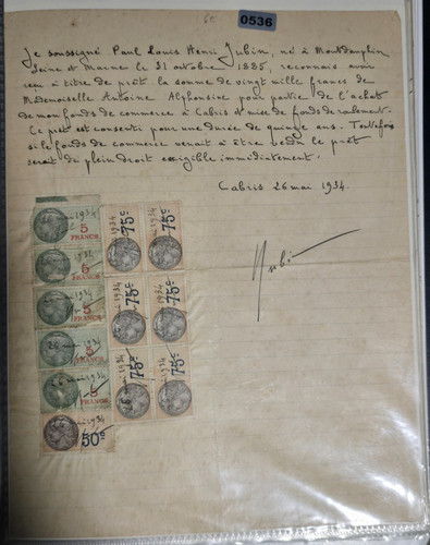 0536 facture 1885 - facture, de
