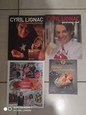 Lot de 4 livres de cuisine de
