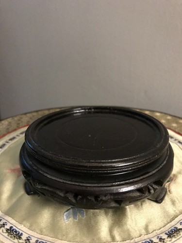 Socle support bois vase - support,