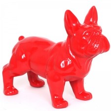 Statue chien bouledogue