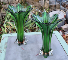 Paire de grands vases Murano