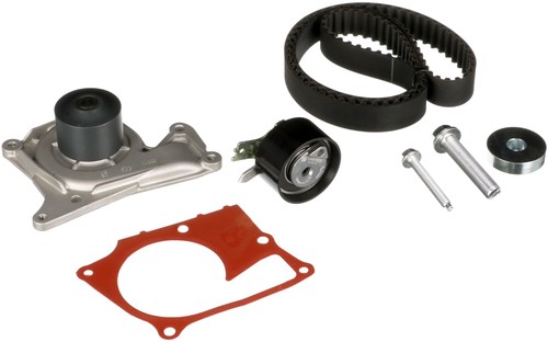Pompe eau kit de courroie - pompe,