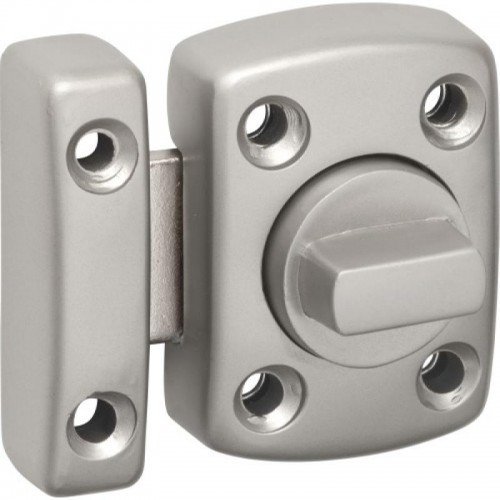 Verrou bouton tournant - tournant, plat