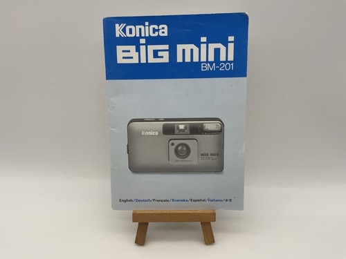 Konica 201 big mini manuel - bm-201,