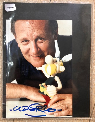 Uderzo photo signee - uderzo,
