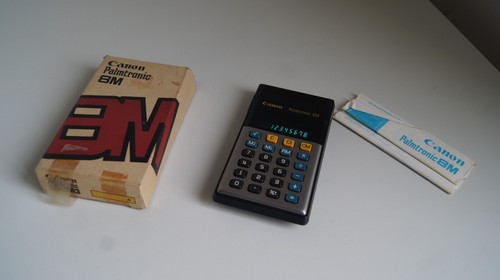 Calculatrice vintage canon - calculatrice,