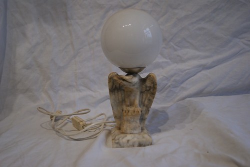 Lampe aigle albatre - lampe, en