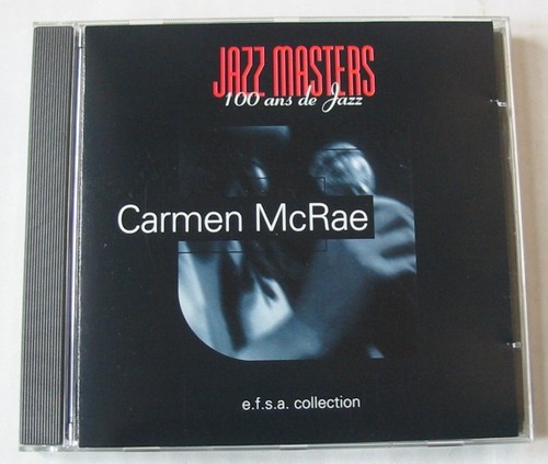 Carmen mcrae jazz masters - carmen,