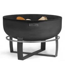 Braise XXL VIKING D 60 Cm Foyer Pour Jardin Terrasse En Acier Naturel