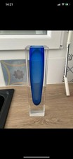 Vase Murano Sommerso Bleu