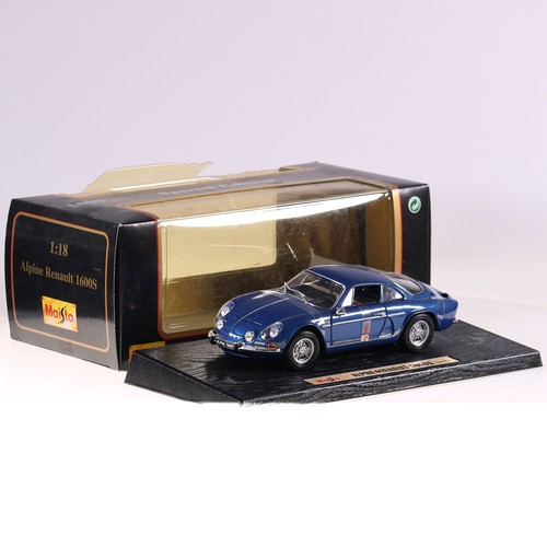 Maisto renault alpine 1600s - maisto,