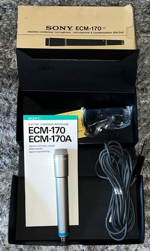 Sony microphone ecm 170 japan - sony,