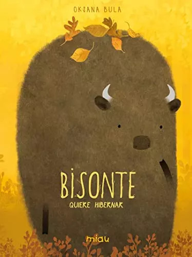 Bisonte quiere hibernar - bisonte,