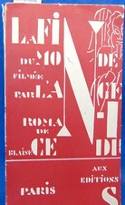 Cendrars La fin du monde...