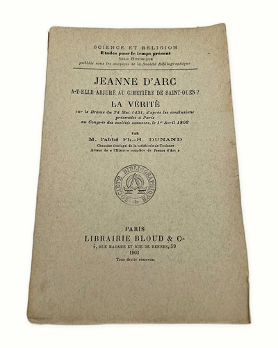 Jeanne arc h dunand - jeanne,