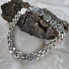 Gourmette Argent 925 Poignet Fin 18 Cm X 7 Mm