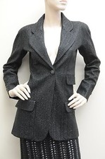 Neuf Chanel Noir Manteau Long