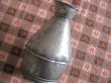 Botte de foin irlandaise en étain XIXe mesure Austen & Son 1 Pint (etain ancien)