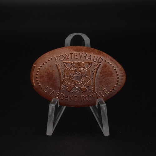 Pressed penny france - penny, abbaye