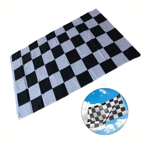 Drapeau damier accrocheur - drapeau,