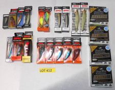 LOT DE 18 LEURRES RAPALA + FLUOCARBON SUFIX ADVANCE LOT N° 452 NEUF