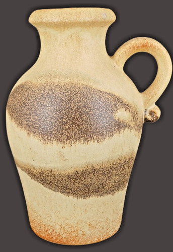 Vase amphore couleur beige - vase,