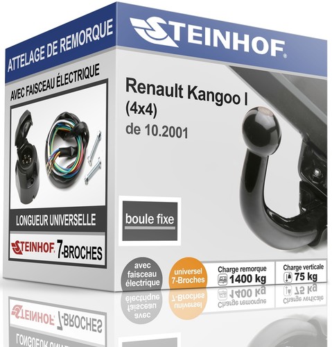 Attelage fixe pour renault - attelage,