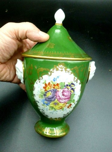 Joli pot couvert - couvert, porcelaine