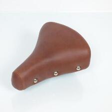 Selle vintage marron avec 2