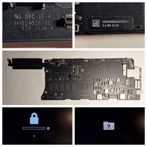Carte mère apple 2 - carte, hs