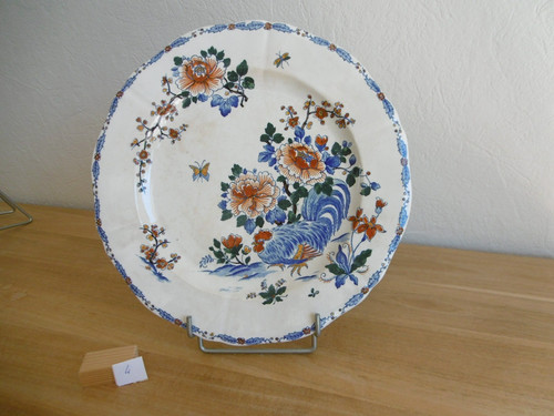 Plat faience gien 1954 - faience,