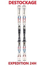 ski adulte occasion ROSSIGNOL"PURSUIT" taille : 170 cm = 1 mètre 70 + fixations.