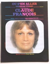 Partition sheet music CLAUDE FRANCOIS : Ou S'en Aller (Reggae Tune) *70's Marnay