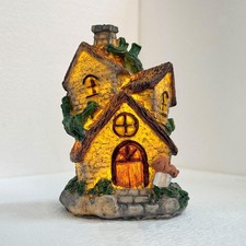 Maison de village de Noël illuminée à collectionner, décoration Noël