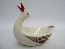 Vide poche Canard porcelaine DELVAUX Art déco (16507)