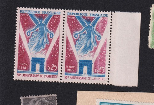 Timbre france variété - de, de