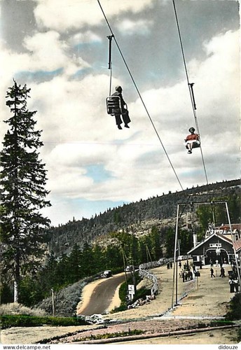 Carte postale vosges - carte, 88