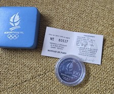 Monnaie Argent 100 francs JO