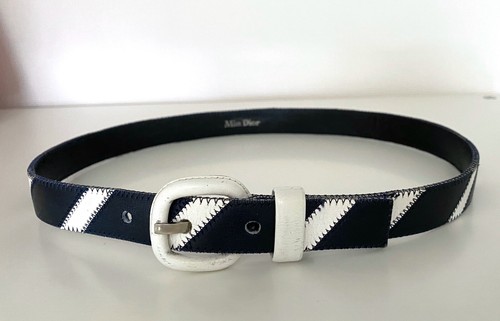 Ceinture cuir bicolore - ceinture,