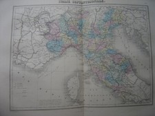 2 Grandes CARTES ITALIE