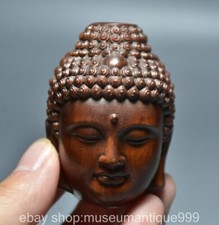 2.2" Rare Old Chinese Boxwood