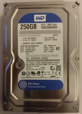 Disque dur 250 Go Western Digital WD2500AAKX , Sata 3, 3.5 pouces , 6gbits/s ,