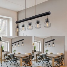 Lampe Suspendue En Bois Avec