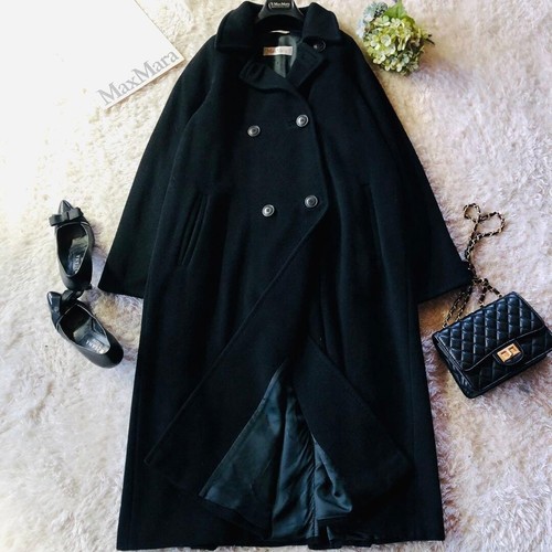 Manteau long maxmara laine - long,