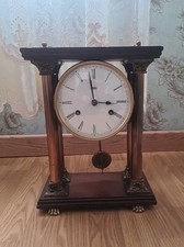 Ancien pendule horloge - ancien, en