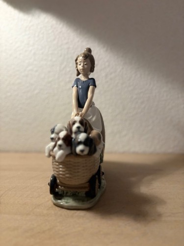 Lladro porcelaine litter - porcelaine, « litter
