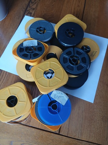 Lot bobines super - 8, mm